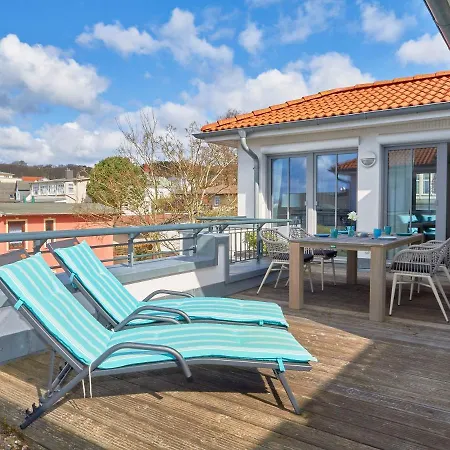 Annika - Penthouse Wg13 Mit Zwei Balkonen Und Ir-sauna 公寓 Sellin (Rugen)