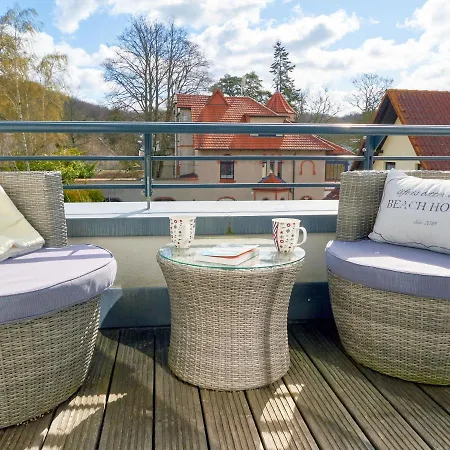 公寓 Annika - Penthouse Wg13 Mit Zwei Balkonen Und Ir-sauna