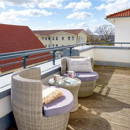 公寓 Annika - Penthouse Wg13 Mit Zwei Balkonen Und Ir-sauna